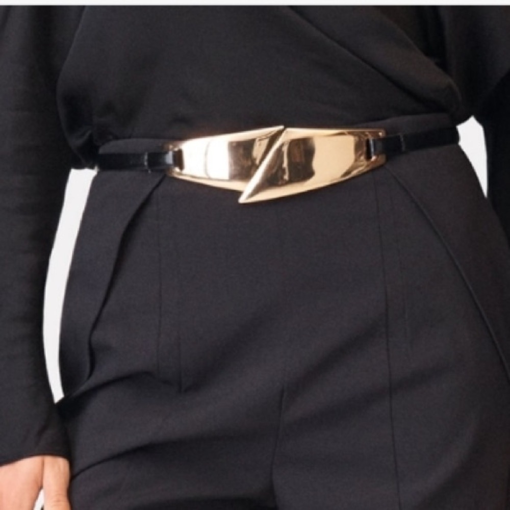 Zara Gold Belt for Women - Picture 2 of 16